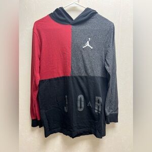 Air Jordan-XL Long Sleeve T-Shirt with Hood   13-15 YRS   158-170 CM